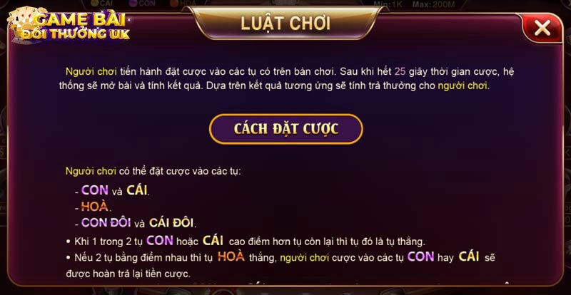 Khám phá luật chơi Baccarat là gì